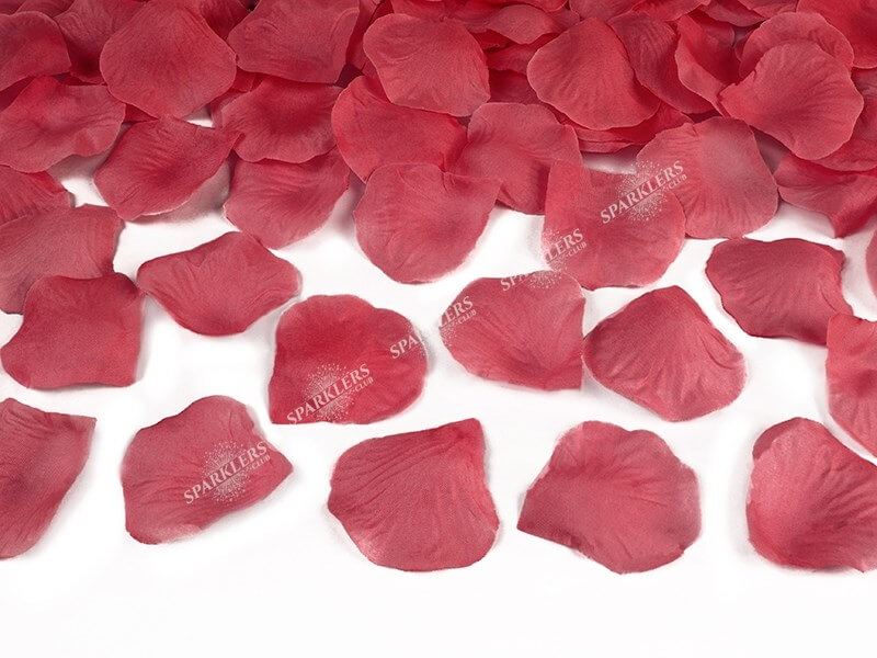 Canon confettis 80cm pétales roses couleur rouge