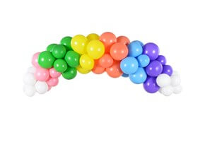 Demi Arche de ballons Rainbow 