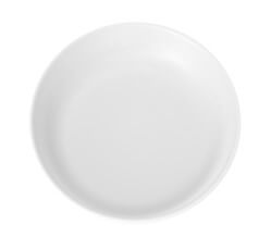 Assiette Plate Incassable blanche ø 27,5cm