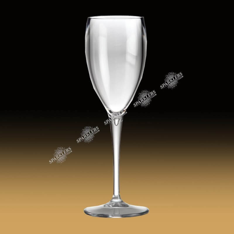 Flute à champagne transparente 17cl