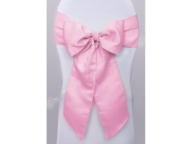 Lot de 10 noeuds de chaise rose
