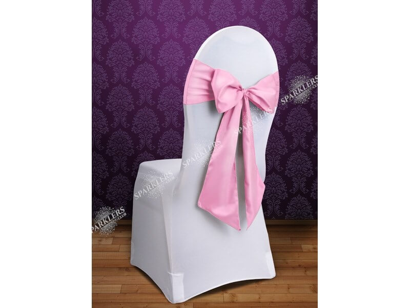 Lot de 10 noeuds de chaise rose