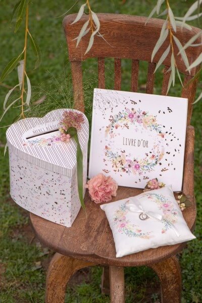 Tirelire mariage "Merci Beaucoup" -  20x20x20cm 
