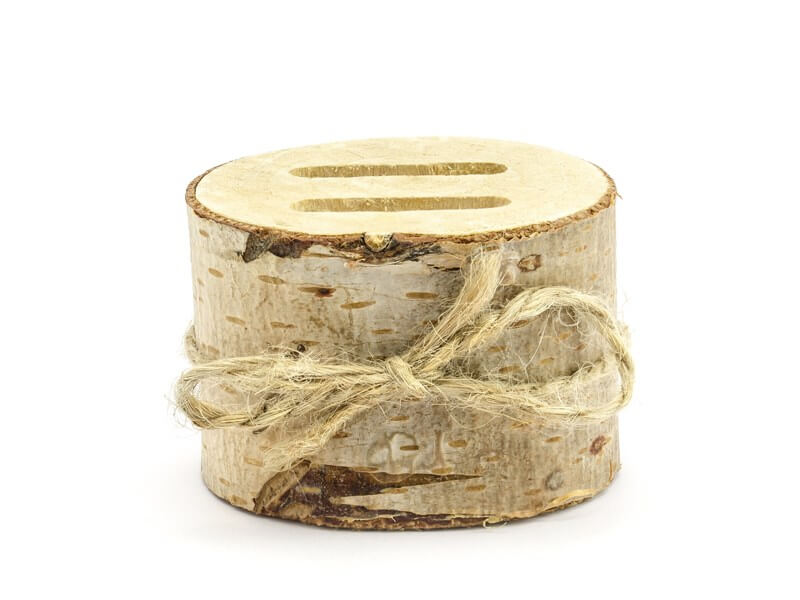 Porte-Bague mariage en Bois - 6cm