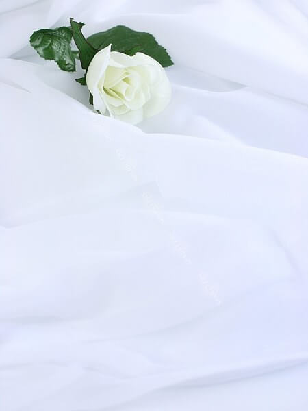 Tulle blanc 1,6 x 10 mètres 