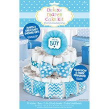 kit décoration gâteau pour Baby Shower Garçon (4 pièces) 