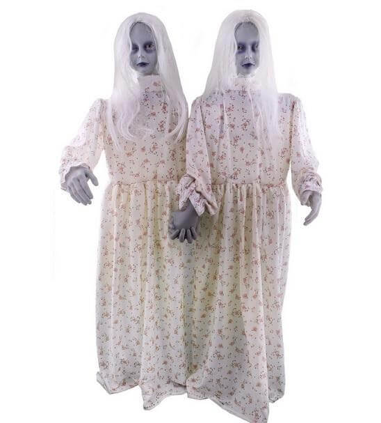 Jumelles Halloween - Sonores/Motorisées - 135cm