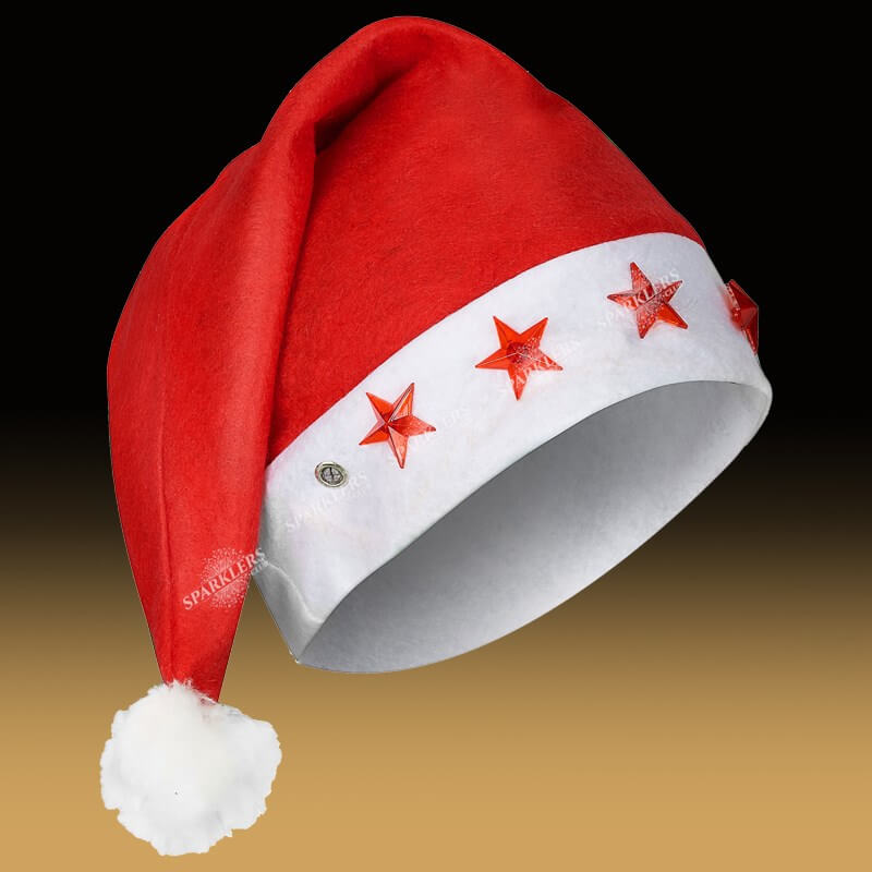 Bonnet de noël lumineux pour enfant