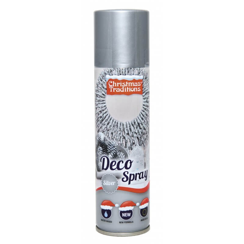 Spray décoration Argent 150ml 