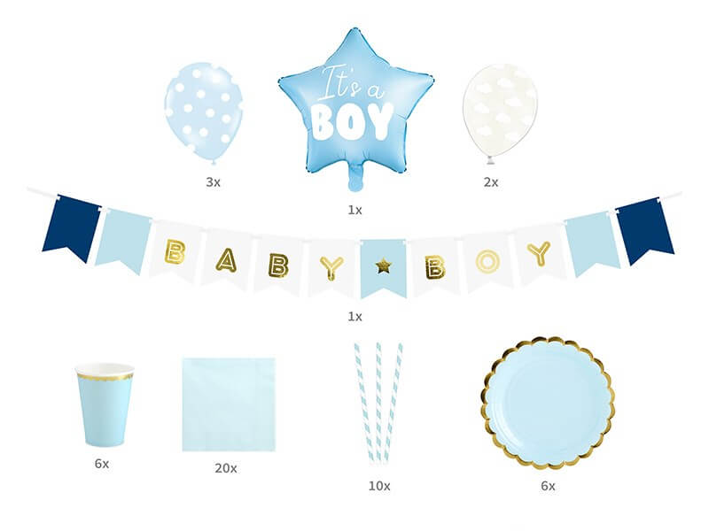 Kit décoration "It's a Boy" 