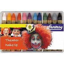Boîte de 12 Crayons Gras Pour Maquillage Enfant 