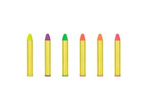 Boîte de 6 Crayons Gras Pour Maquillage 