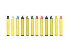 Boîte de 12 Crayons Gras Pour Maquillage 