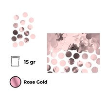 Confettis ronds Or Rose (15gr)