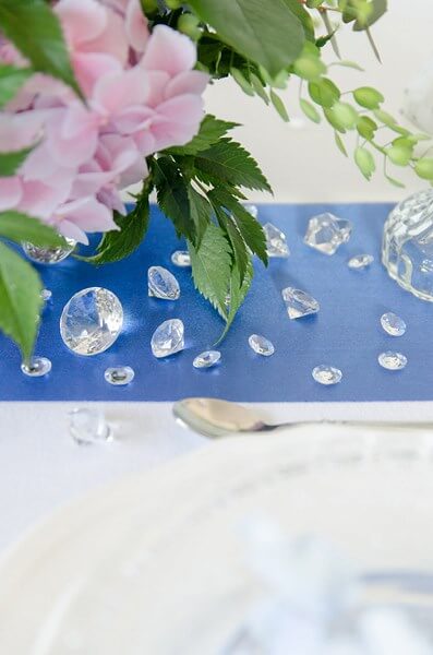 Confettis Diamantés - Transparent - (lot de 100) 