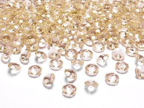 Confettis Diamantés - Or - (lot de 100) 