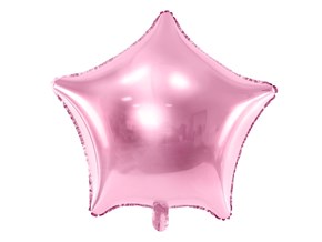 Ballon Étoile métallique Rose 48cm