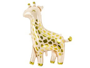 Ballon Girafe - Mylar Givré - 100x120cm