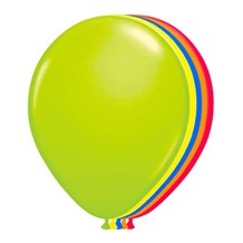 Lot de 10 Ballons Néon Fluorescents Multicolores