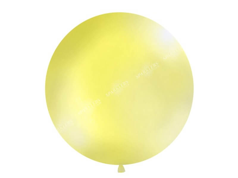 Ballon géant 100cm Jaune 