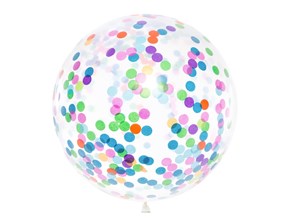 Ballons Confettis Géant 100cm