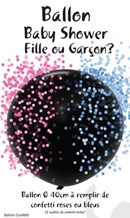 Ballons confettis Fille ou Garçon? 