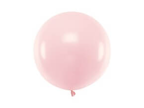 Ballon rond Rose clair Pastel ø60cm