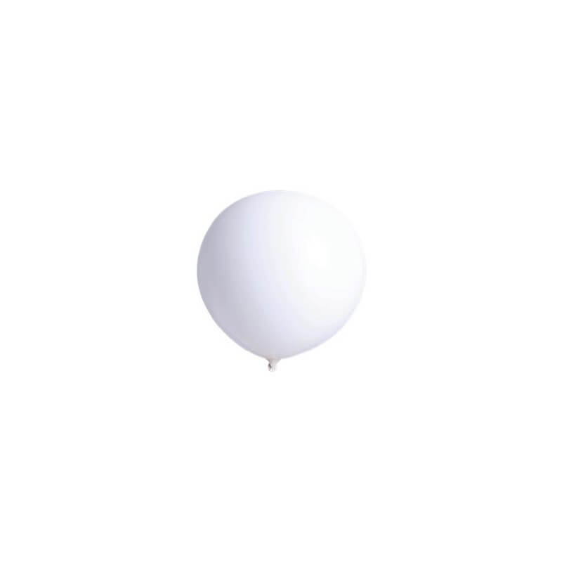 Ballon Géant Blanc 90cm -  100% Biodégradable