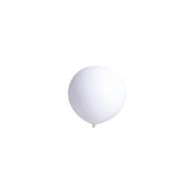 Ballon Géant Blanc 90cm -  100% Biodégradable