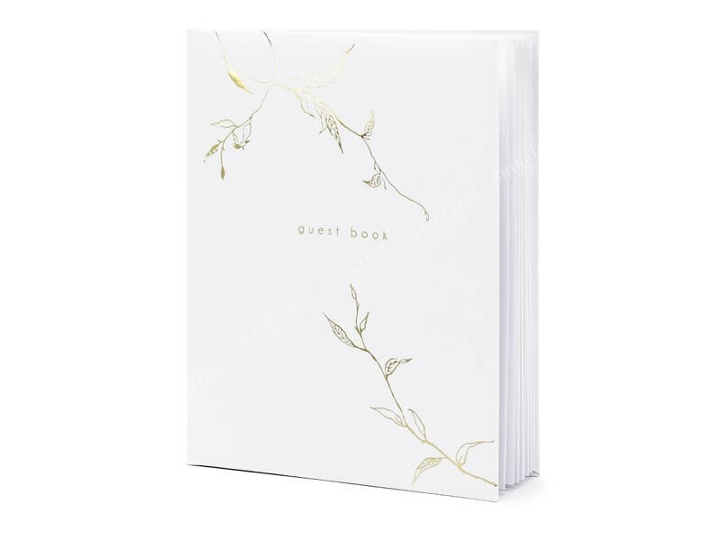  Livre d'or mariage blanc 22 pages 