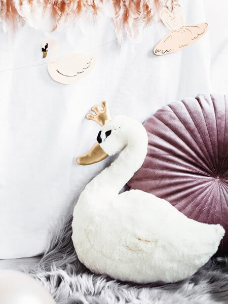 Peluche Cygne blanc