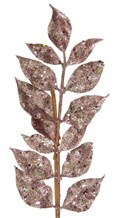 Branche pailletée - Décoration - Rose Gold - 13 x 80 cm
