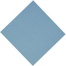 Serviette Point à Point 38x38cm Bleu Pastel (Lot de 40)