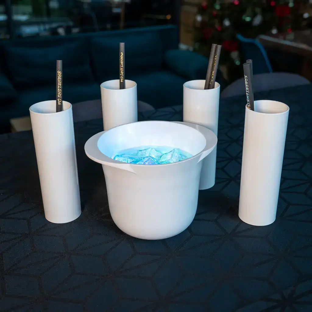 Seau à glaçons incassable - Couleur Blanc | By Sparklers®