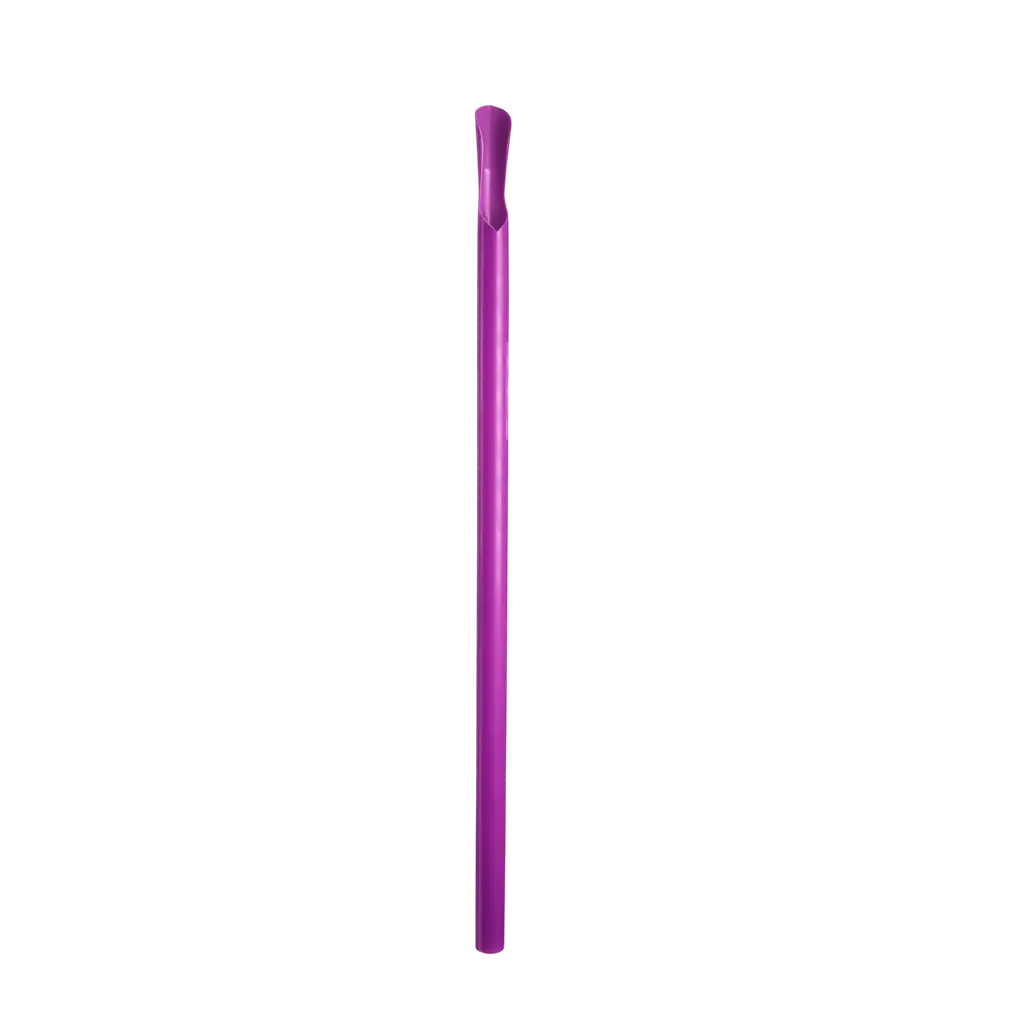 Paille CUILLÈRE PP multicolore 21cm ø 8mm – Réutilisable & Certifiée alimentaire - Sachet de 100