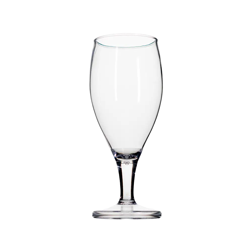 Verre à bière sur pied "Hermès" incassable en Tritan - 38 cl