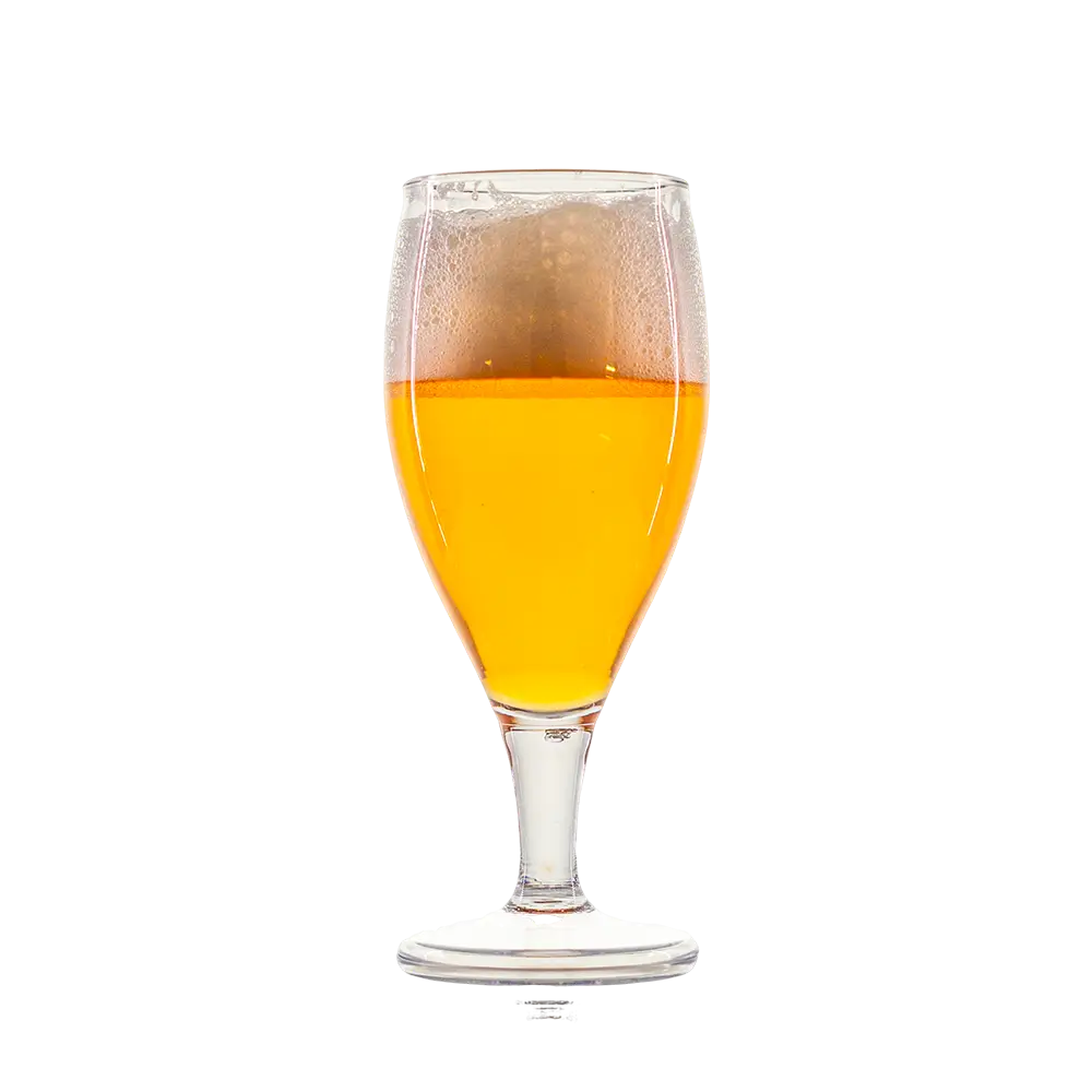 Verre à bière sur pied "Hermès" incassable en Tritan - 38 cl