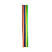 Paille CLASSIC PP multicolore 20cm ø 6mm – Réutilisable & certifiée alimentaire – Sachet de 250