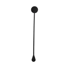 Agitateur à Cocktail Standard 22cm Réutilisable en PP Noir - Sachet de 100