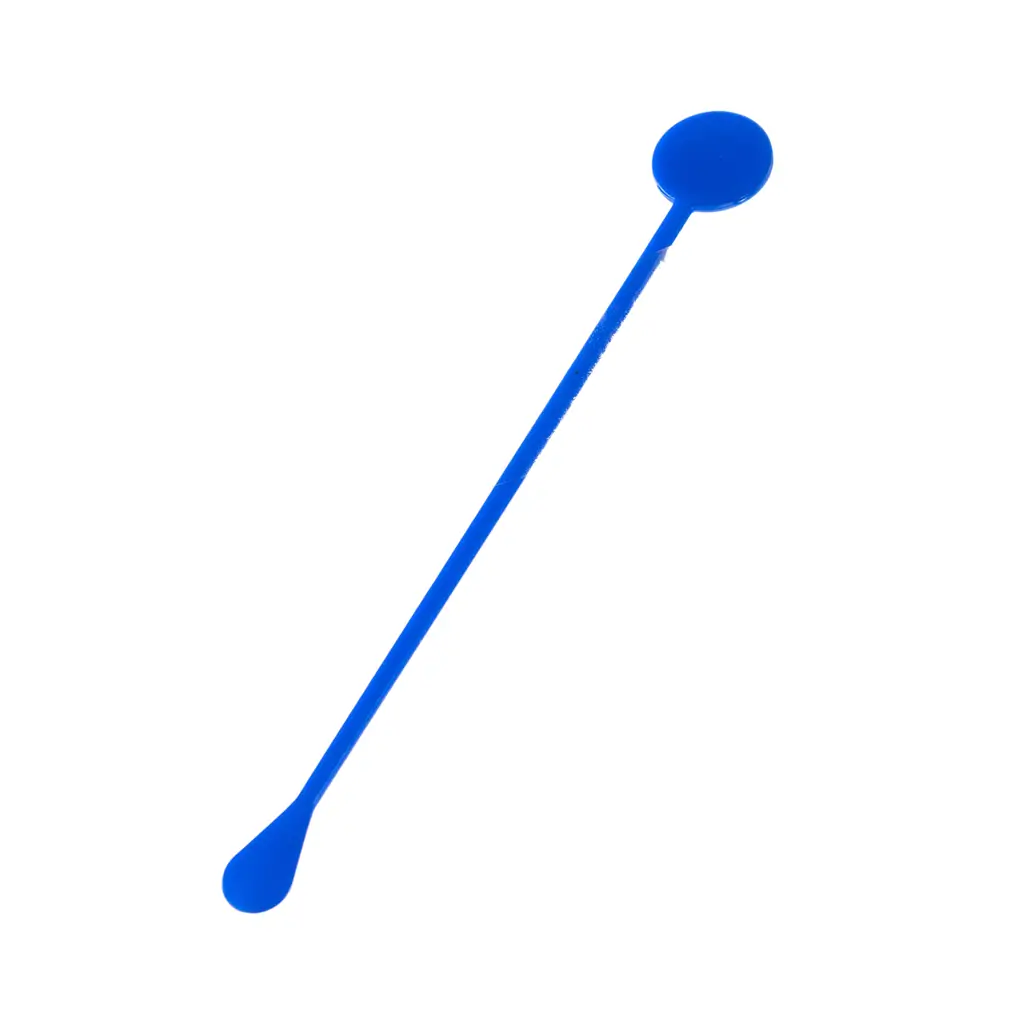 Agitateur à Cocktail Standard 22cm Réutilisable en PP Bleu - Sachet de 100