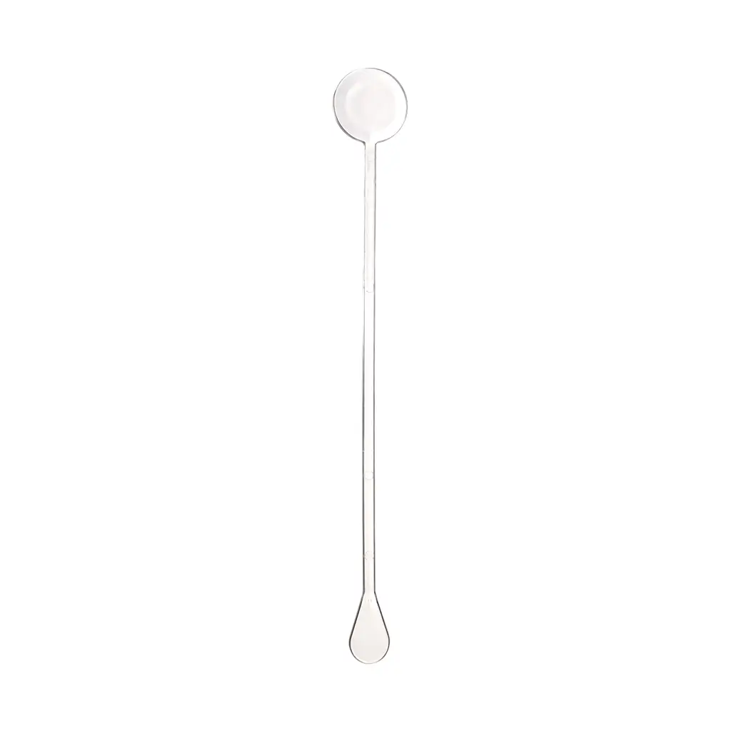 Agitateur à Cocktail Standard 22cm Réutilisable en PP Transparent - Sachet de 100
