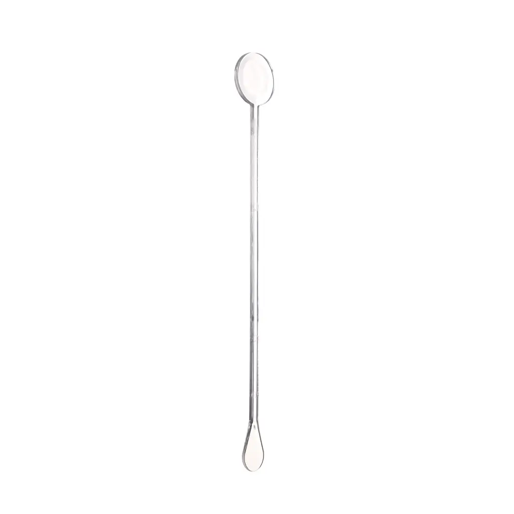 Agitateur à Cocktail Standard 22cm Réutilisable en PP Transparent - Sachet de 100