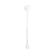 Agitateur à Cocktail Standard 22cm Réutilisable en PP Transparent - Sachet de 100