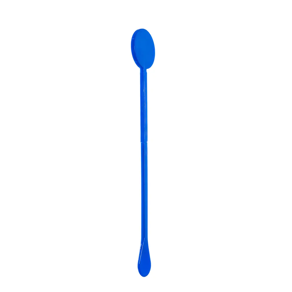 Agitateur à Cocktail 17cm Réutilisable en PP Bleu (Mojito, CaÏpi) - Sachet de 100