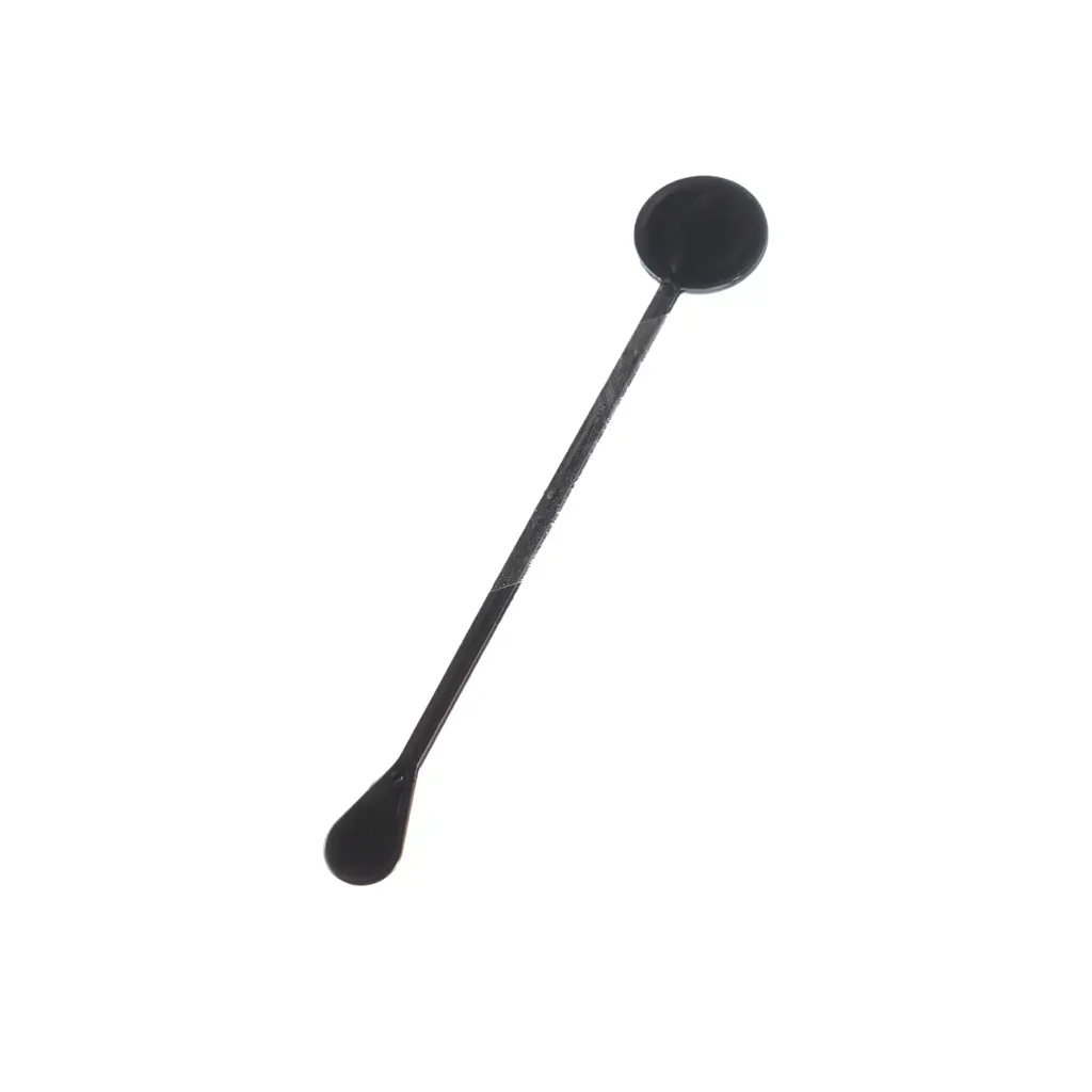 Agitateur à Cocktail 17cm Réutilisable en PP Noir (Mojito, Caïpi) - Sachet de 100
