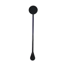 Agitateur à Cocktail 17cm Réutilisable en PP Noir (Mojito, Caïpi) - Sachet de 100