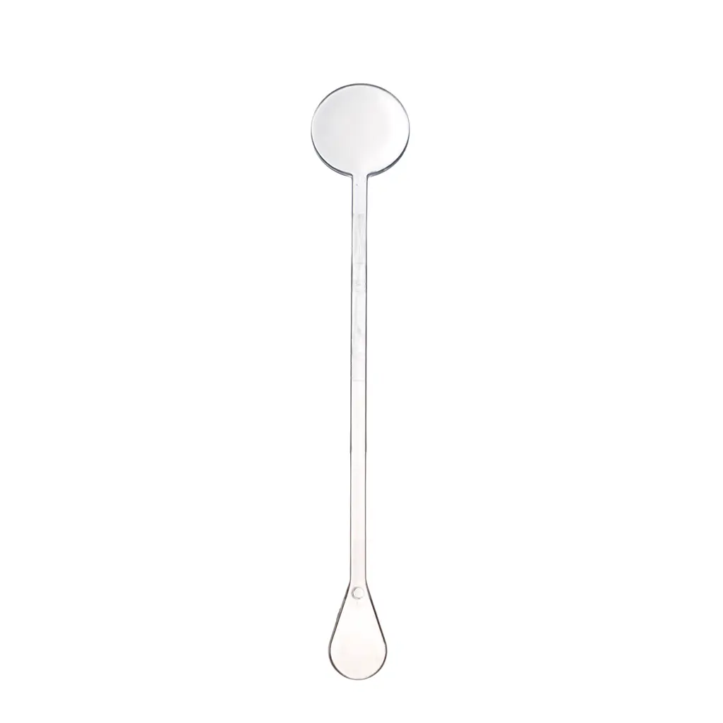 Agitateur à Cocktail 17cm Réutilisable en PP Transparent (Mojito, Caïpi) - Sachet de 100