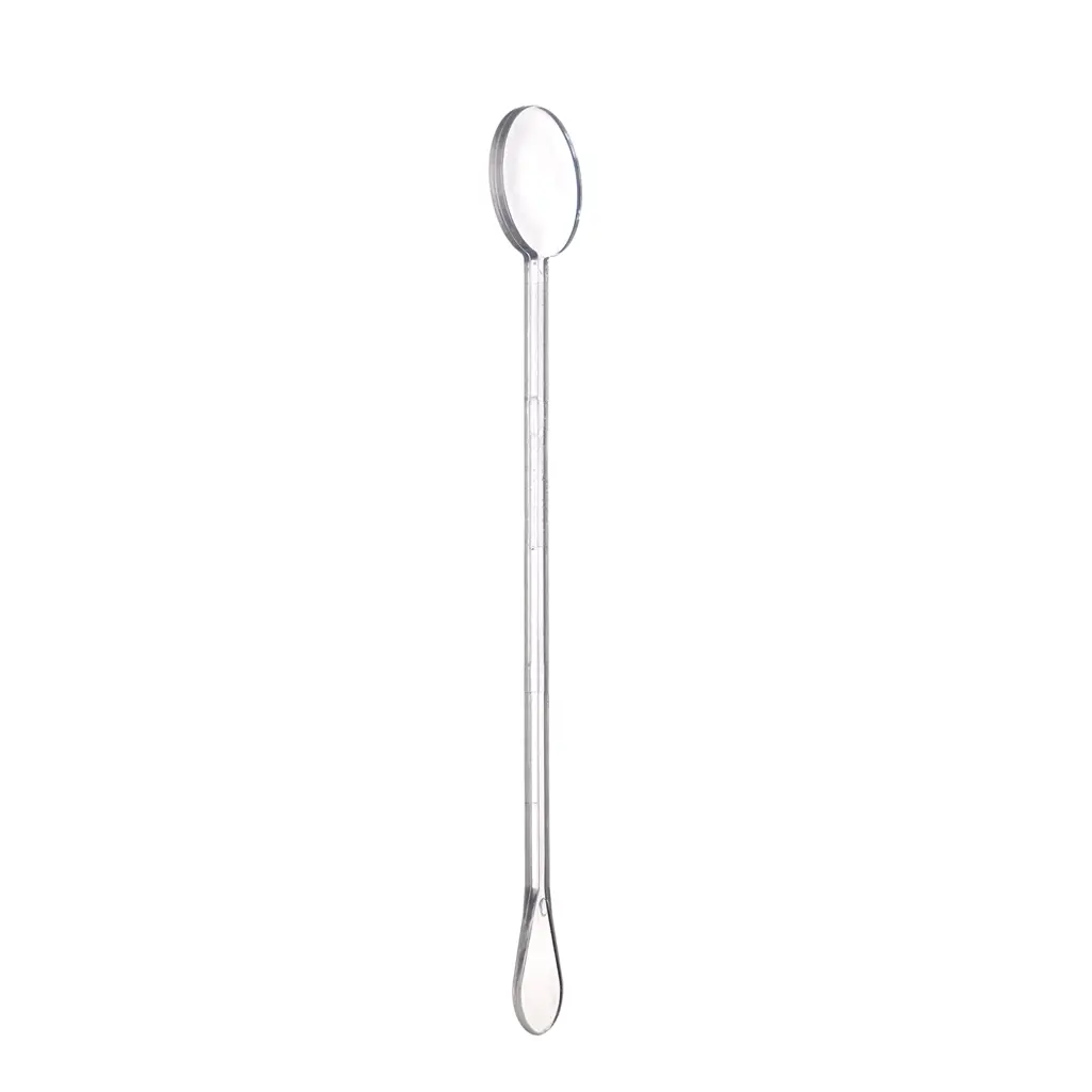 Agitateur à Cocktail 17cm Réutilisable en PP Transparent (Mojito, Caïpi) - Sachet de 100