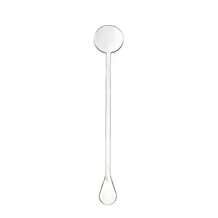 Agitateur à Cocktail 17cm Réutilisable en PP Transparent (Mojito, Caïpi) - Sachet de 100