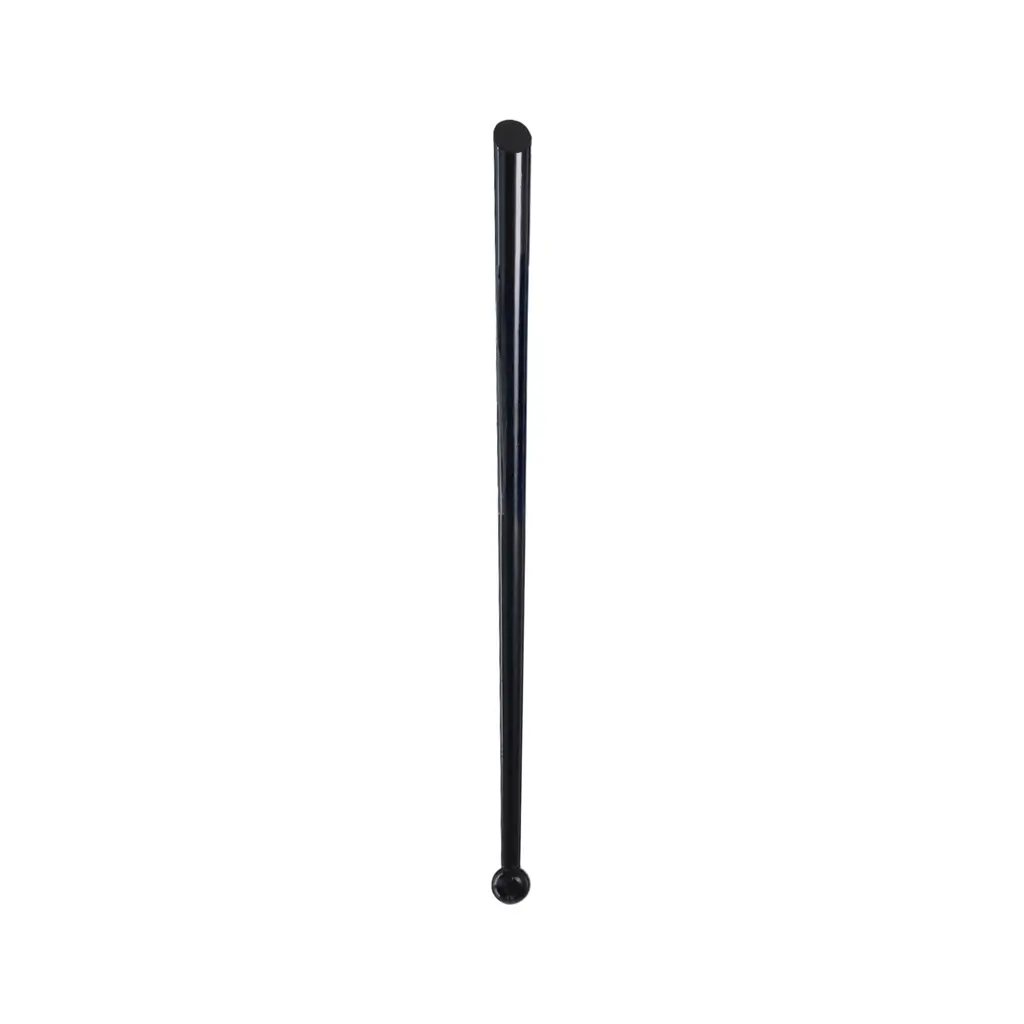Agitateur à Cocktail Type PILLON 16cm Réutilisable en PP Noir - Sachet de 100